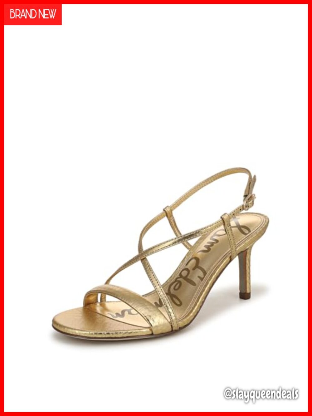 Leather Stiletto Heel Ankle Strap Dress Sandals